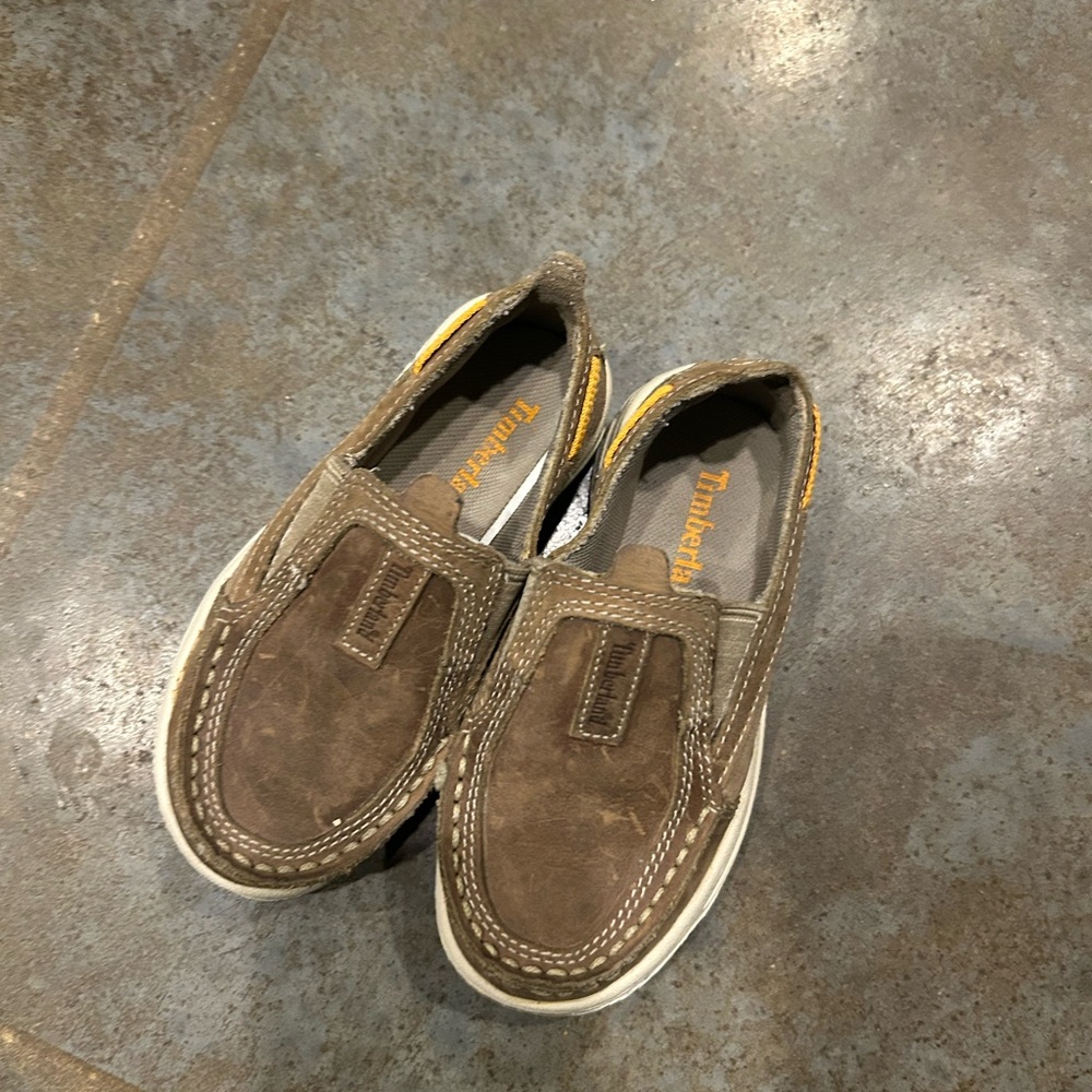 Timberland Kids 9 Brown Slip-On Shoes